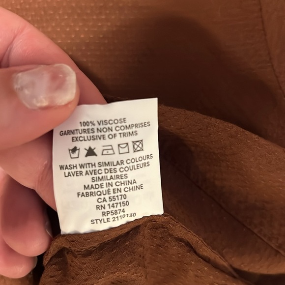 frank & oak-textured viscose button-up tee​​ - Picture 14 of 14